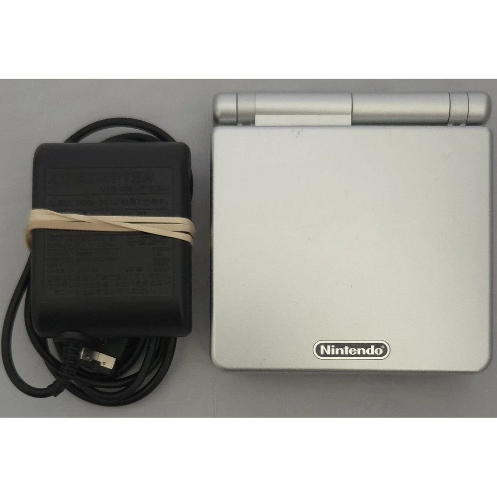 Nintendo Game Boy Advance SP - Platinum - AGS-001 - Tested & Working
